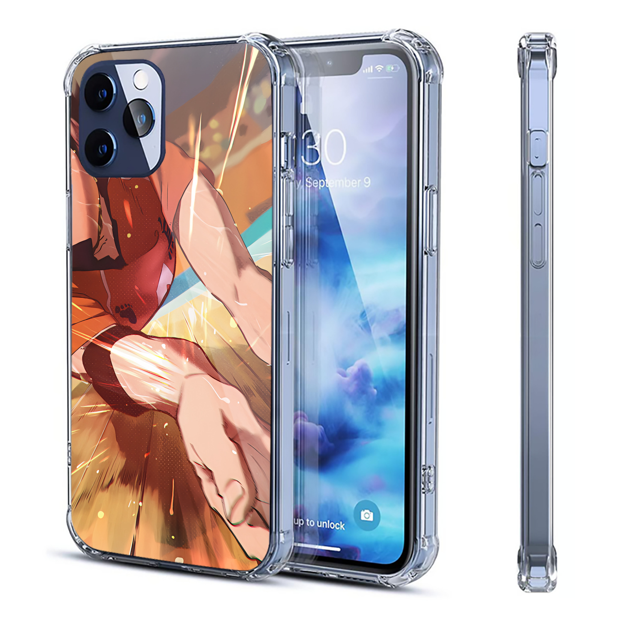 ハイキュー!! Haikyu!! 【iPhone 12シリーズ対応】透明スマホケース（クリアソフトケース）